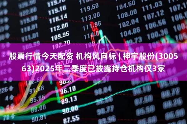 股票行情今天配资 机构风向标 | 神宇股份(300563)2025年二季度已披露持仓机构仅3家